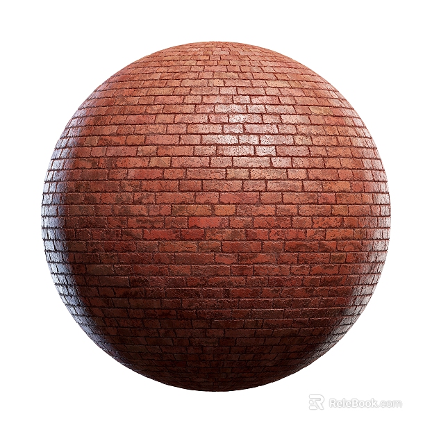 Brick wall PBR texture