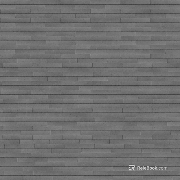 Wall tile black and white bump texture