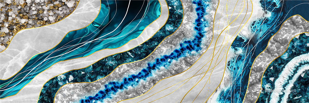 three-dimensional physical painting texture