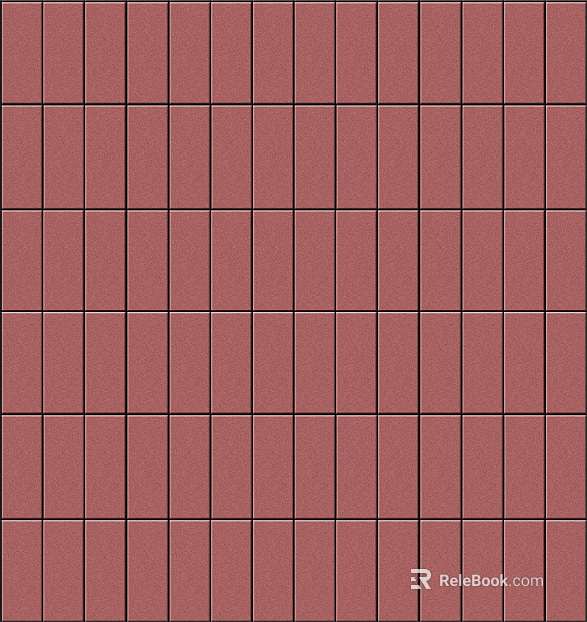 red soft porcelain texture