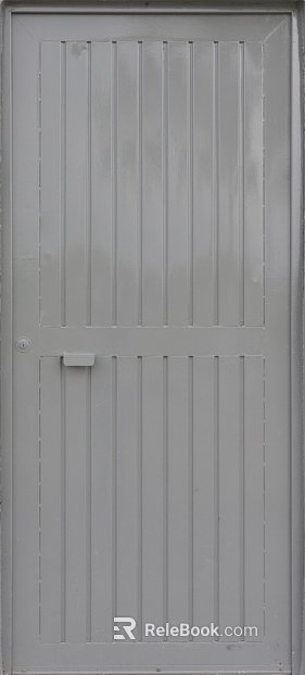 Metal door texture