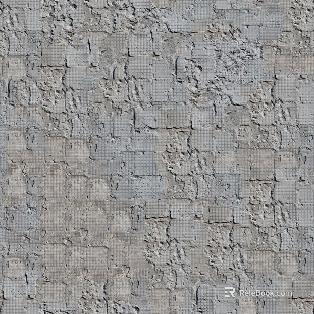 Cement gray concrete wall seamless texture