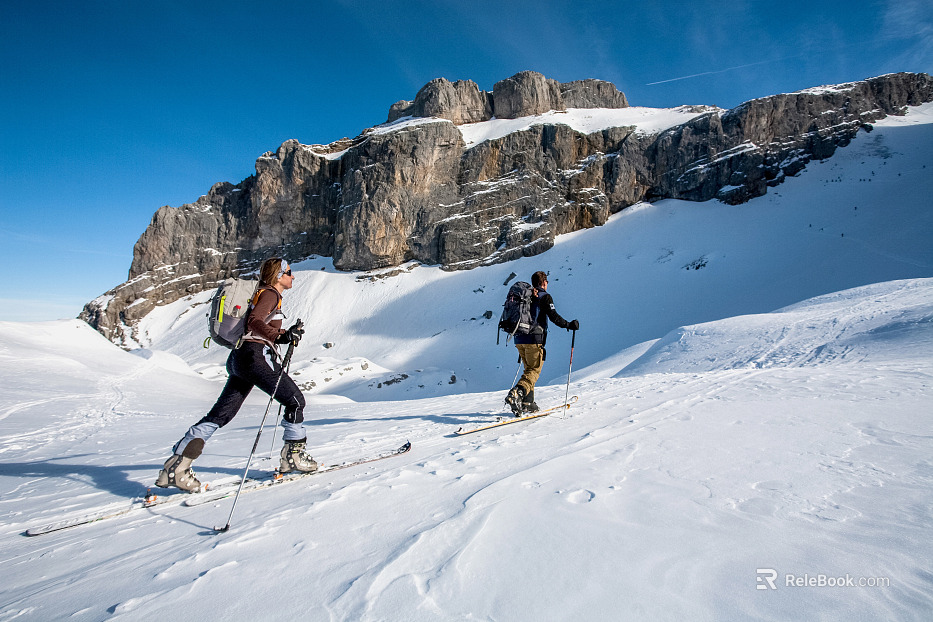 Modern Natural Landscape Snow Mountain Exterior texture