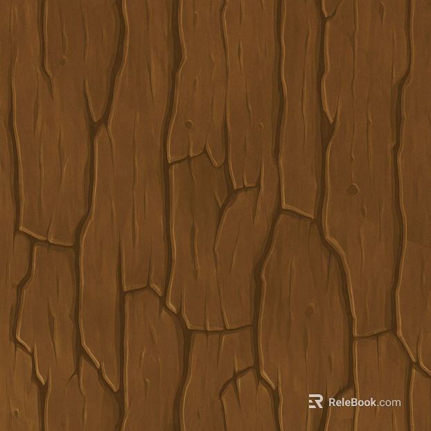 Dark brown cracked wood grain furniture finish texture