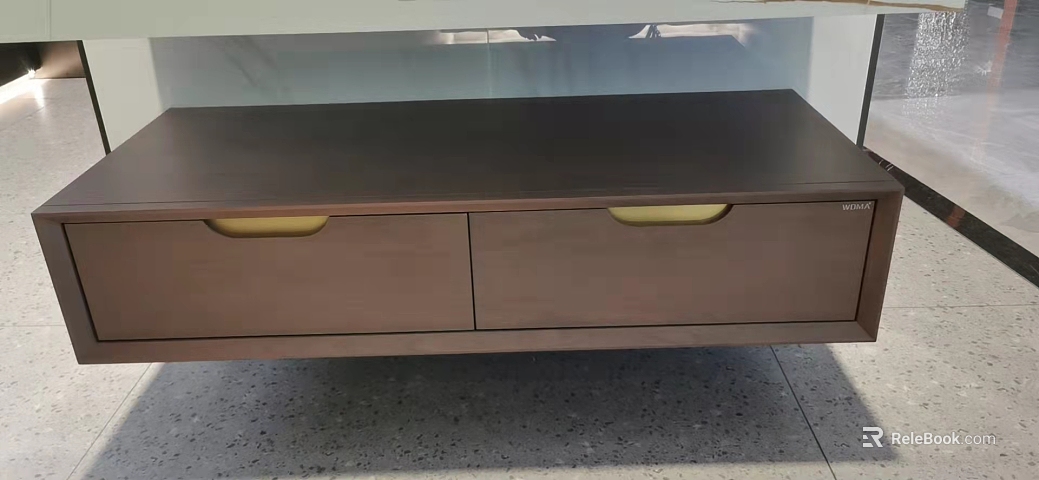 Cabinet Black Walnut Color TV Cabinet texture