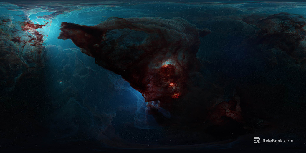 The vast universe starry sky scene HDR texture