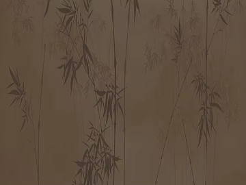 New Chinese Tan Bamboo Pattern Wallpaper Background Wall texture (ID:ffaeh086886)
