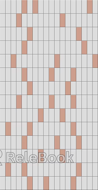 Plaid Tile Plain Tile Bump Seamless texture