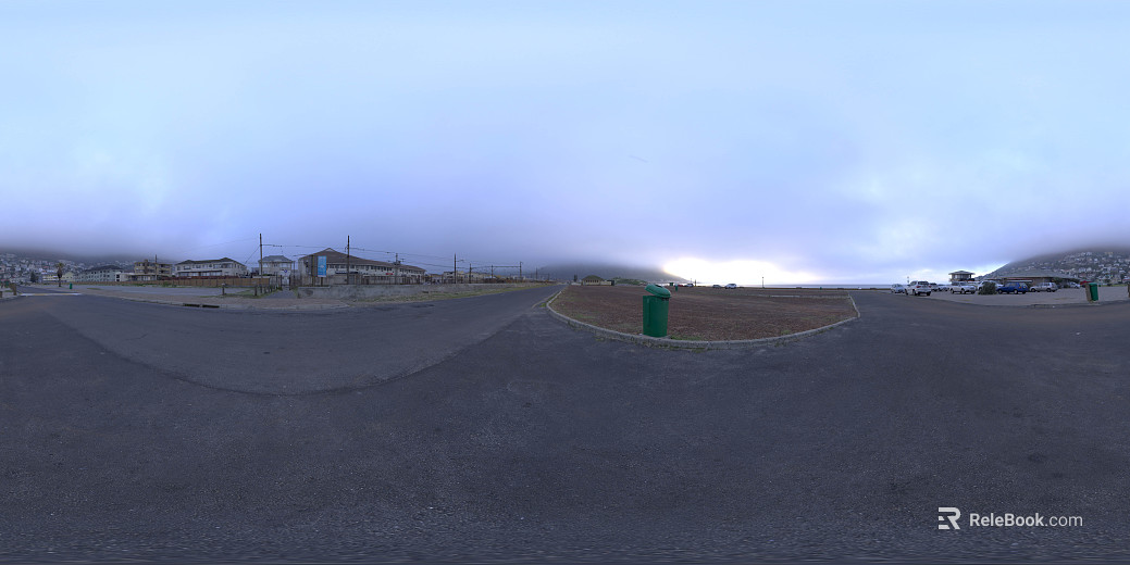 Outdoor highway day cloudy HDR texture