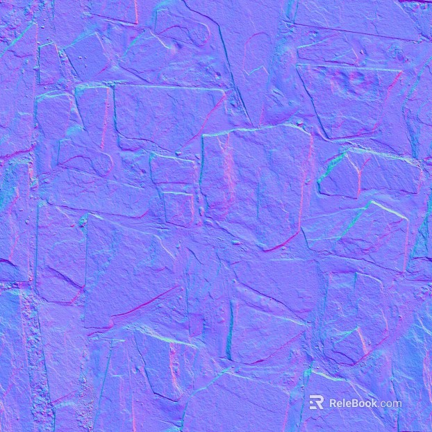 Purple Bump Rock Wall Decoration texture