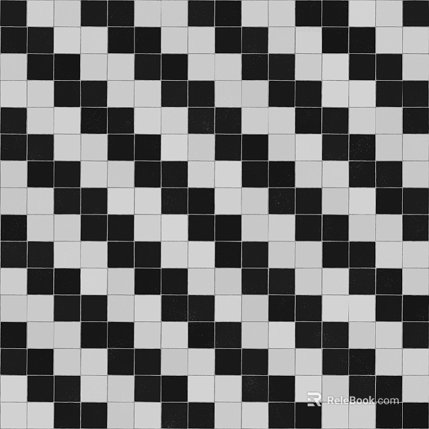 Wall Tile Floor Tile Black and White Texture texture