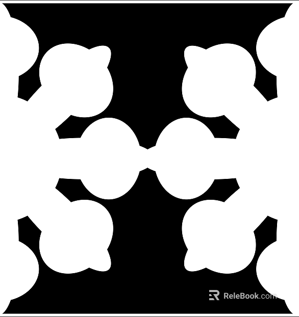 Mask black and white pattern printing texture