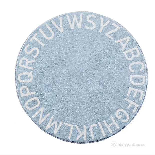 Round carpet texture
