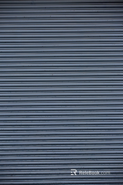 Rolling shutter door texture
