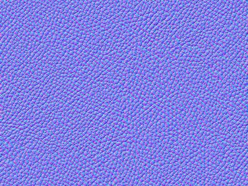 Purple-blue fine grain leather furniture finish 3d model