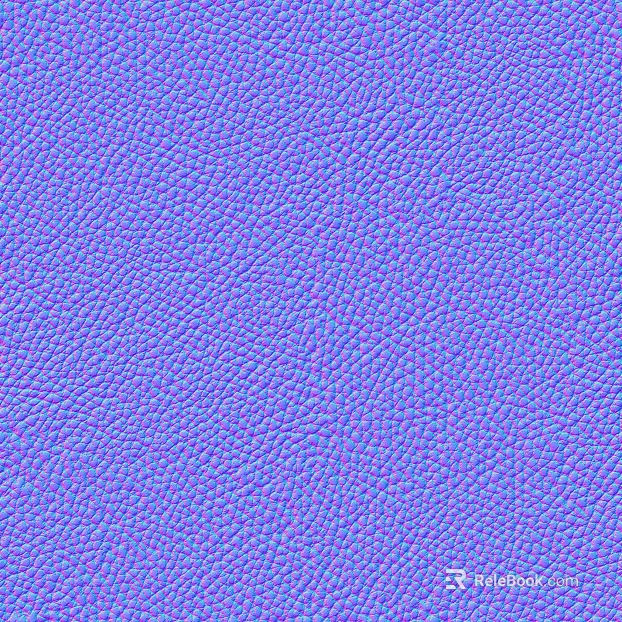 Purple-blue fine grain leather furniture finish texture