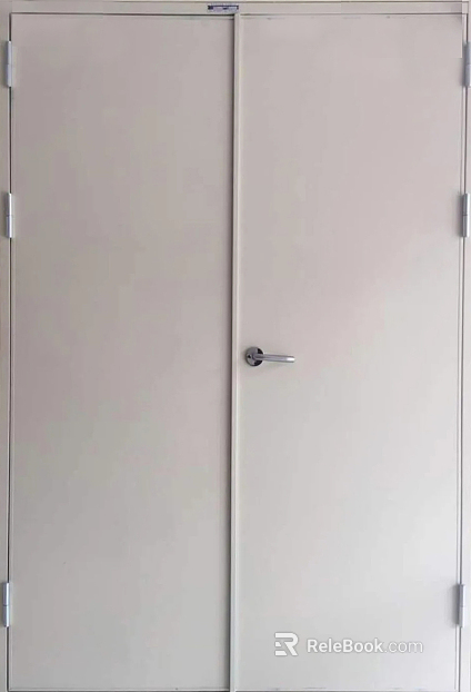 Metal door texture