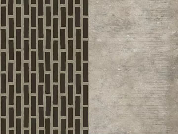 Gray Brown Geometric Tile Kitchen and Bathroom Wall Tile texture (ID:ffaeh573766)