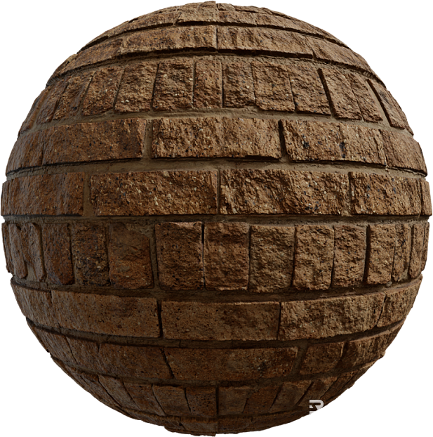 Brick wall PBR texture