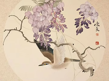 traditional Chinese painting texture (ID:ffach810954)