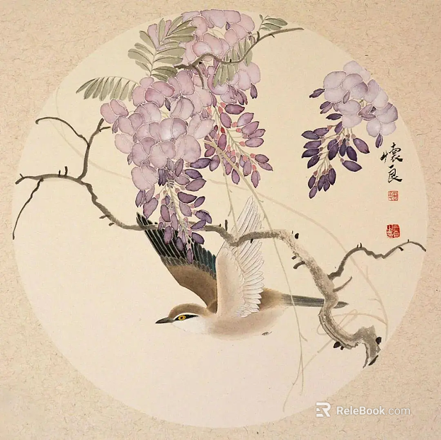 traditional Chinese painting texture