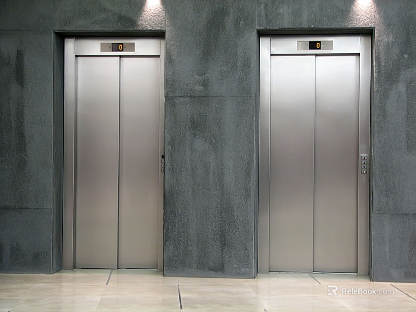 Metal door texture