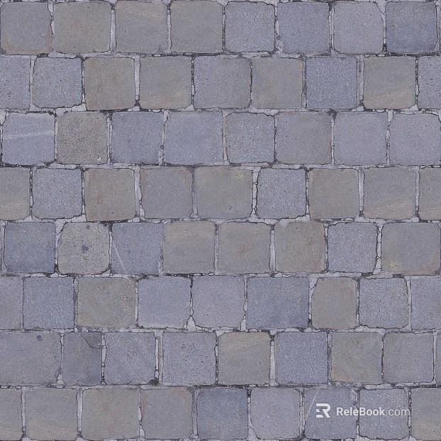 Brick pavement texture