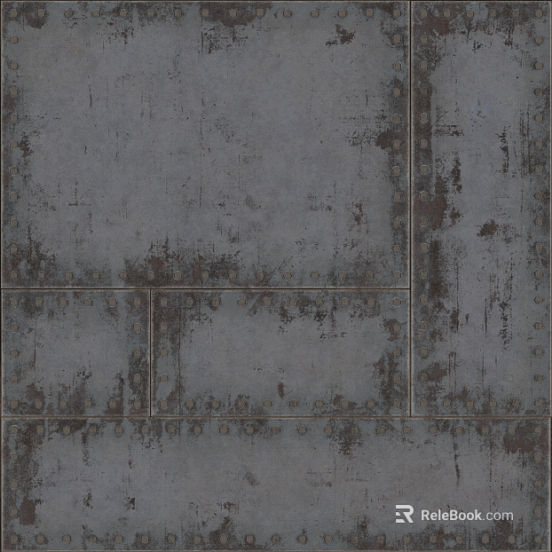 Technology Metal Parquet texture