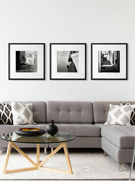 black and white painting texture