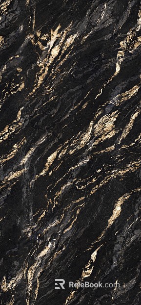 Light Luxury Black Gold Straight Marble texture