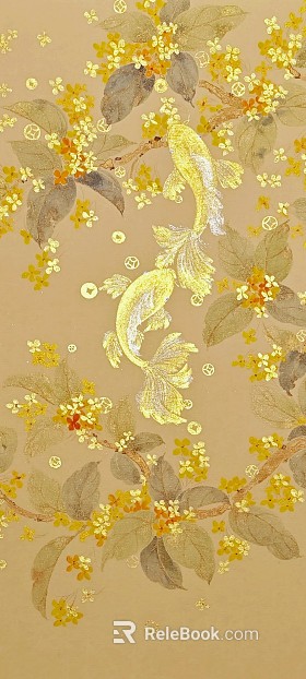 animal and plant pattern texture