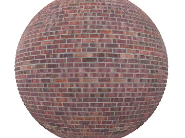 Brick wall PBR texture (ID:ffach410964)