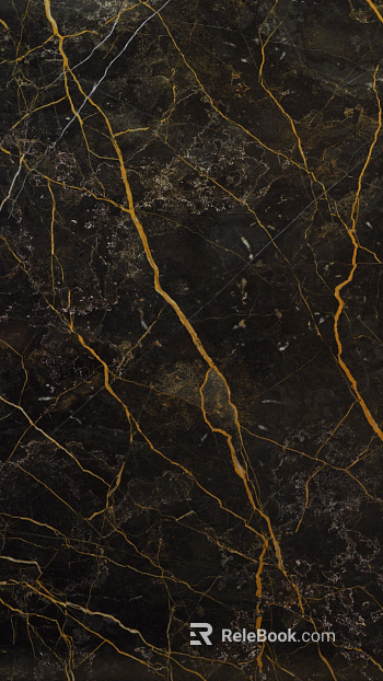 Black Golden Flower Marble texture
