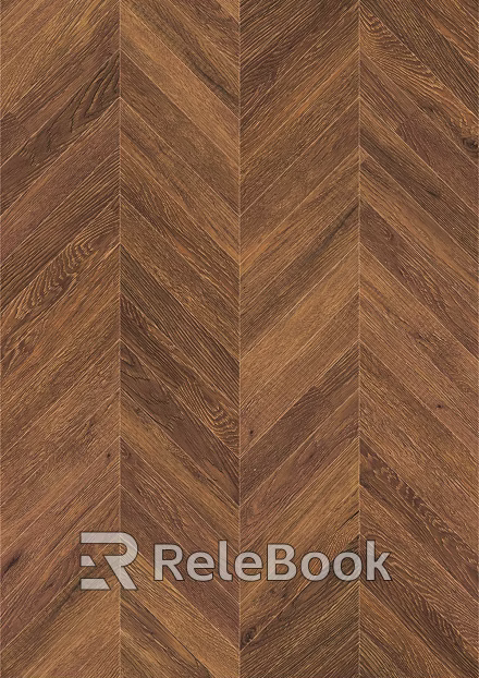 wood floor walnut color wood grain fishbone brick seamless texture