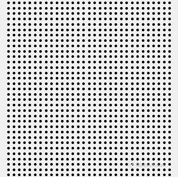 Perforated plate metal texture