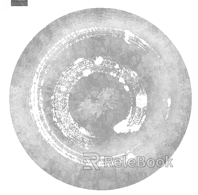 Round carpet texture