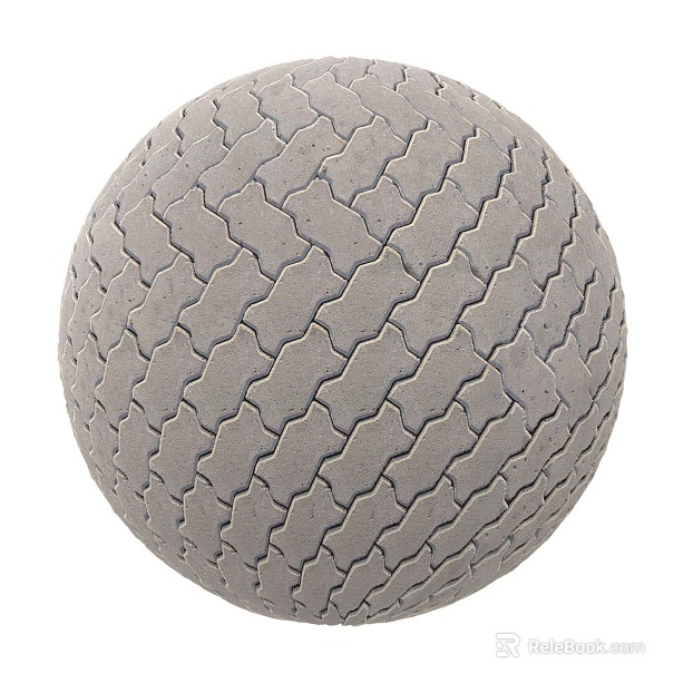 Sidewalk PBR texture