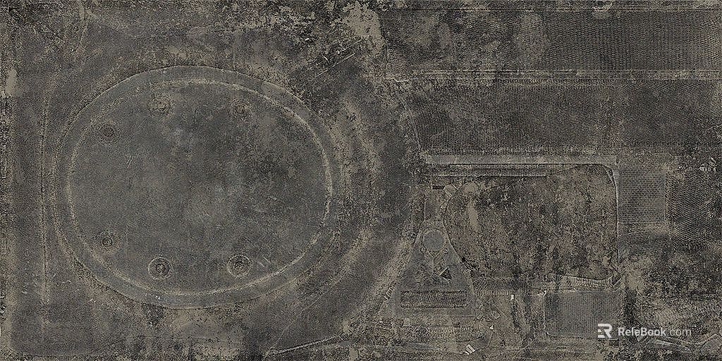 Dark gray distressed cement floor tiles texture