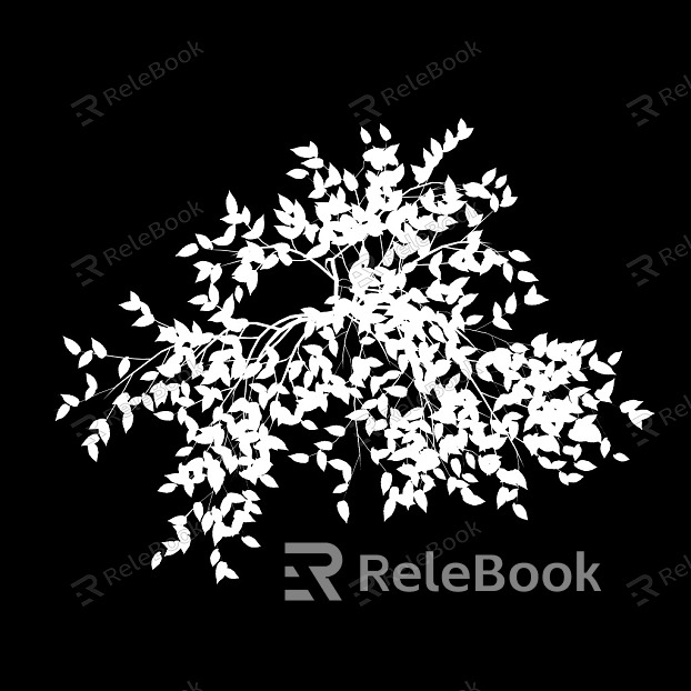 black and white tree shadow texture