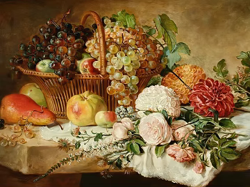 Plant painting texture (ID:ffadf8428)