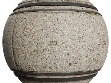 Terrazzo ground track PBR texture (ID:ffach072581)