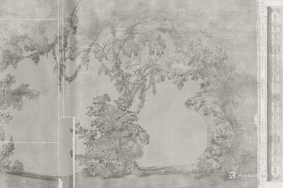 gray plant wallpaper texture