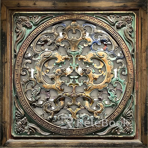 wood carving texture