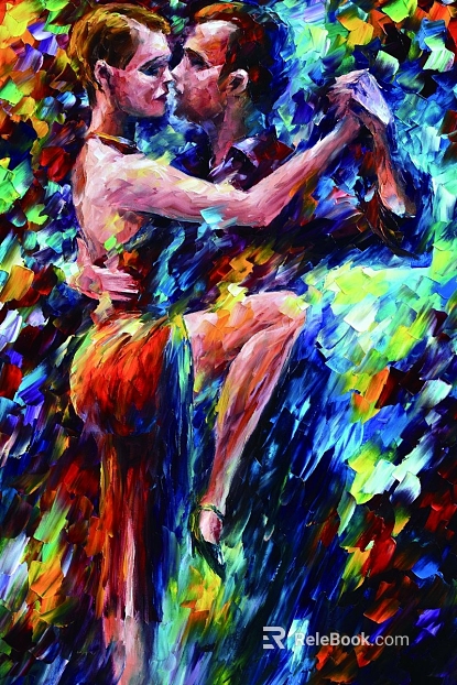 figure painting texture