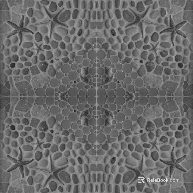 Black and White Bump texture