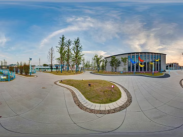 HDR City Panorama texture (ID:ffach416303)