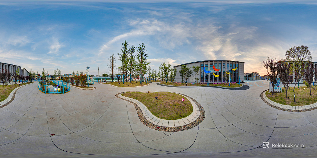 HDR City Panorama texture