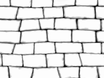 Black and White Bump 3d model
