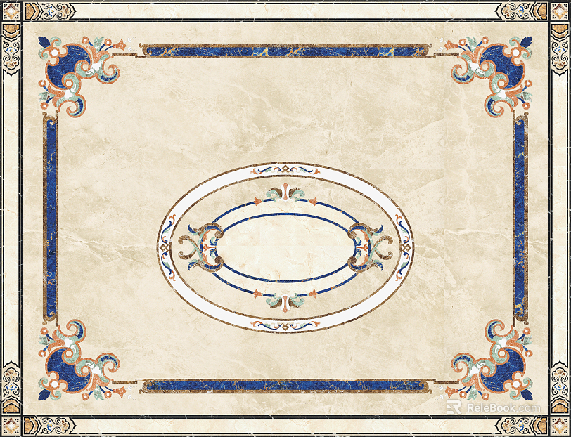 Marble parquet color floor flower texture