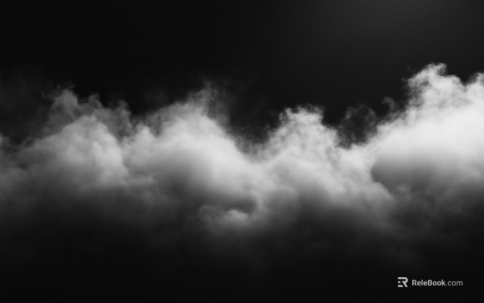 Modern fog smoke steam dense smoke clouds natural special effects texture